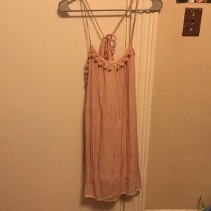 Sundress with tassels